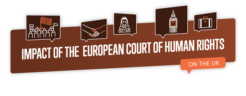 IMPACT OF THE EUROPEAN COURT
    OF HUMAN RIGHTS ON THE UK