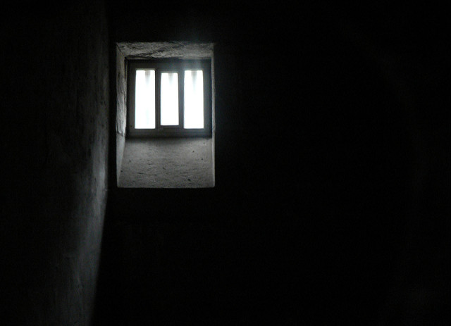 prison cell window