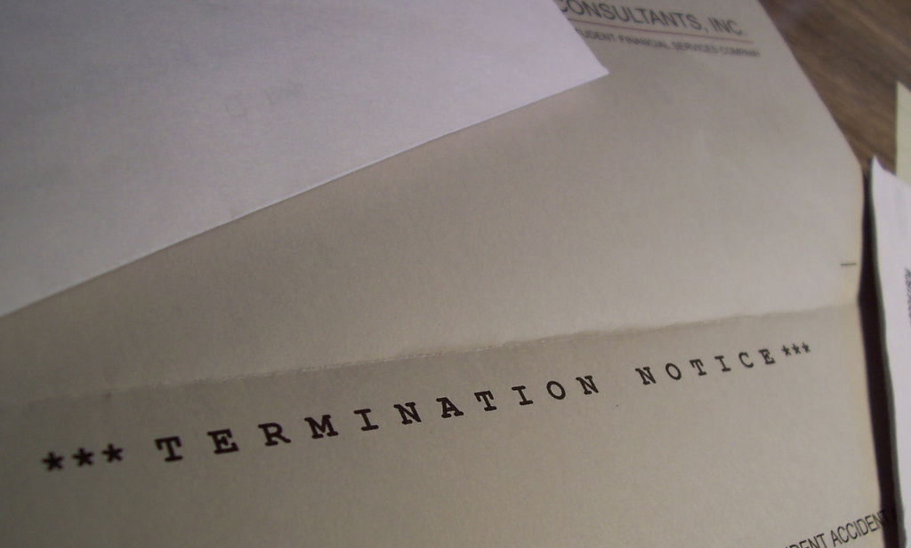 termination notice