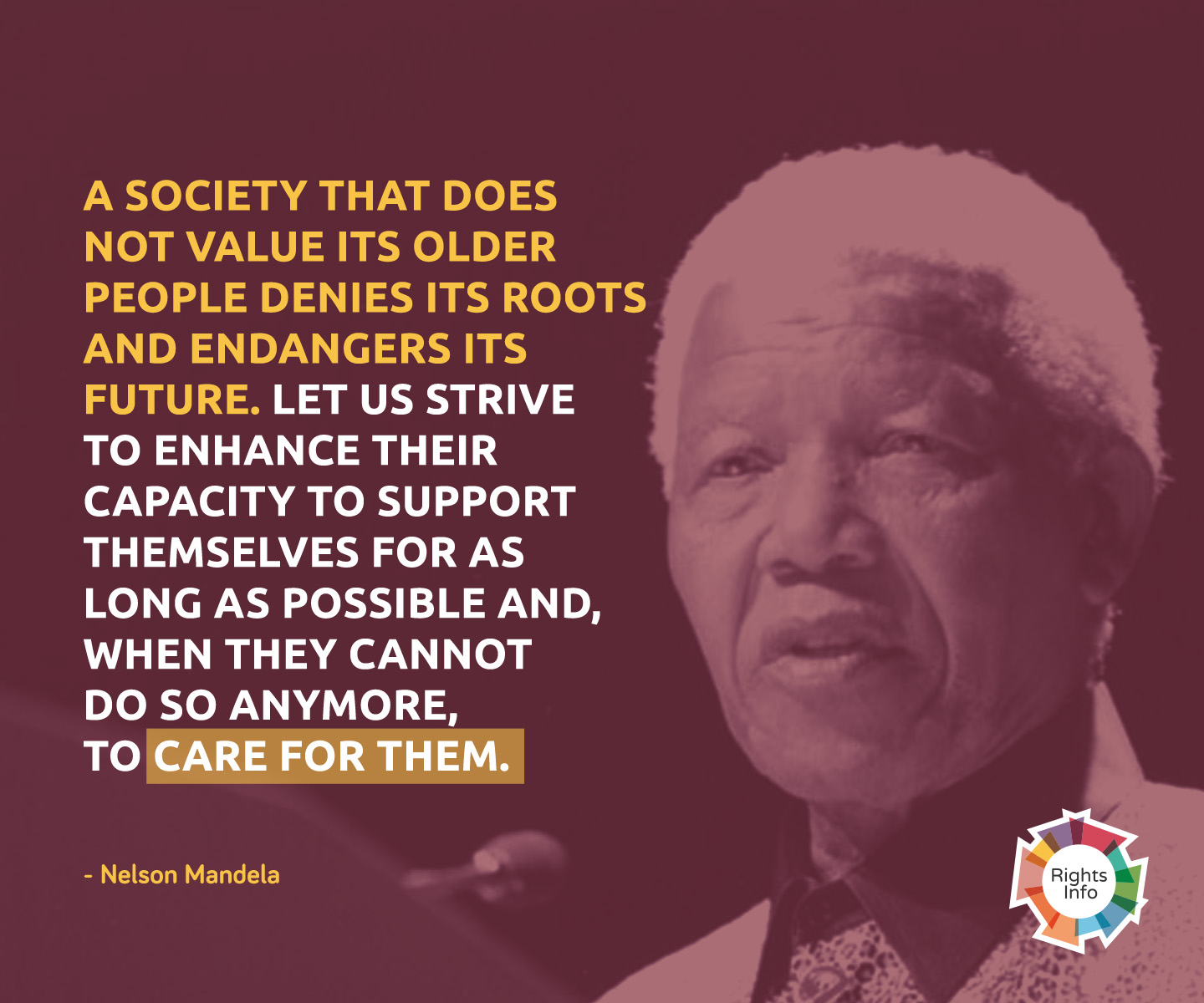 Nelson Mandela older people - RightsInfo