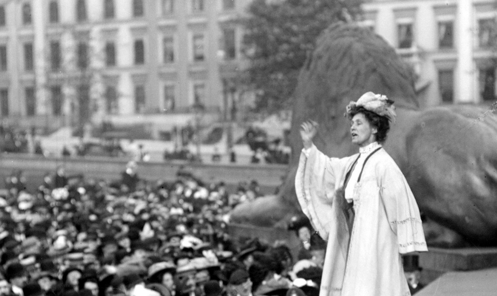 Image result for suffragette Emmeline Pankhurst."