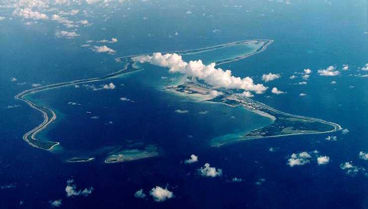 Diego Garcia is the largest island 