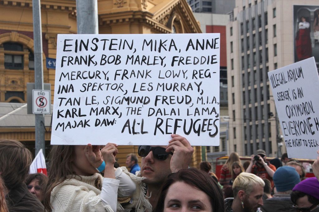 Pro-Refugee Protest