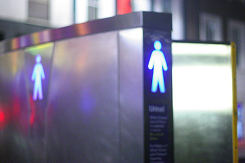 Public urinal gender