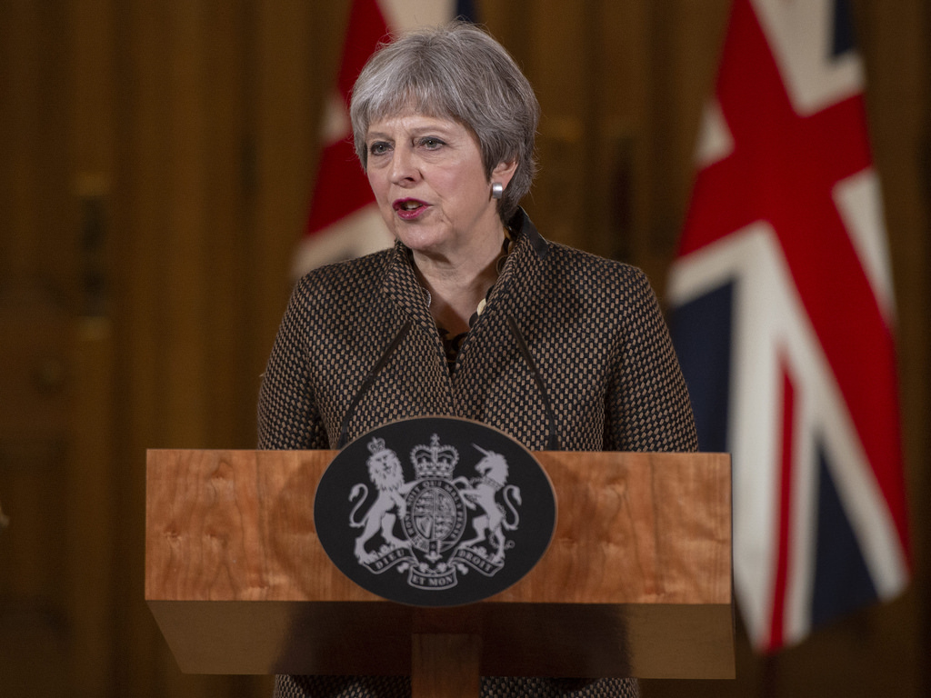Theresa May make statement on Brexit